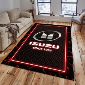 Isuzu Teppich, Teppich Wohnzimmer Für Isuzu Lovers CAR15003142513 - Rot