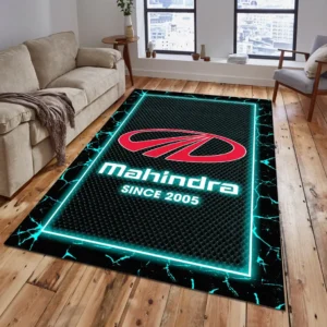 Mahindra Teppich, Teppich Wohnzimmer Für Mahindra Lovers CAR15003142519 - Cyan