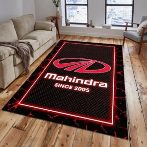 Mahindra Teppich, Teppich Wohnzimmer Für Mahindra Lovers CAR15003142519 - Rot