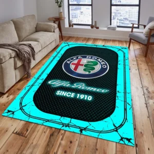 Alfa Romeo Teppich, Teppich Wohnzimmer Für Alfa Romeo Fan CAR15203142500 - Cyan