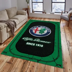Alfa Romeo Teppich, Teppich Wohnzimmer Für Alfa Romeo Fan CAR15203142500 - Grün