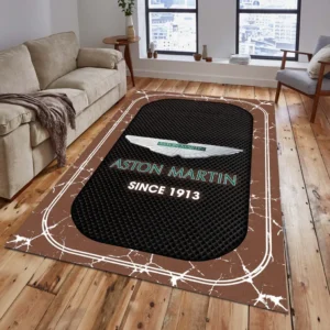 Aston Martin Teppich, Teppich Wohnzimmer Für Aston Martin Fan CAR15203142501 - Braun