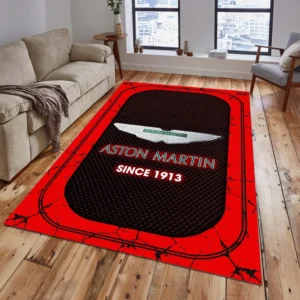 Aston Martin Teppich, Teppich Wohnzimmer Für Aston Martin Fan CAR15203142501 - Rot