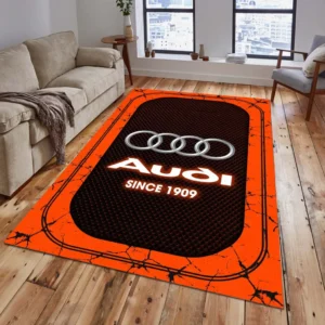 Audi Teppich, Teppich Wohnzimmer Für Audi Fan CAR15203142502 - Orange