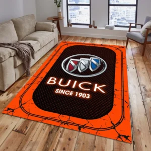Buick Teppich, Teppich Wohnzimmer Für Buick Fan CAR15203142508 - Orange