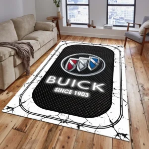 Buick Teppich, Teppich Wohnzimmer Für Buick Fan CAR15203142508 - Weiß