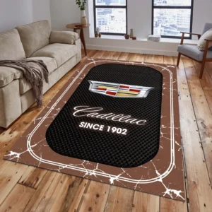 Cadillac Teppich, Teppich Wohnzimmer Für Cadillac Fan CAR15203142509 - Braun