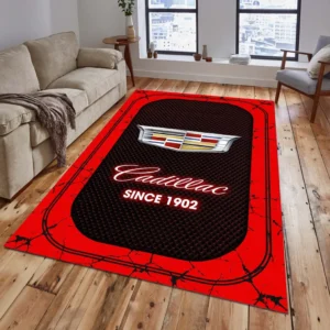 Cadillac Teppich, Teppich Wohnzimmer Für Cadillac Fan CAR15203142509 - Rot