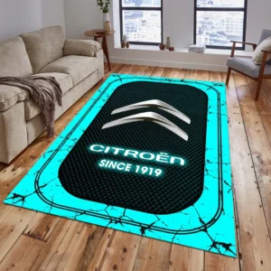 Citroen Teppich, Teppich Wohnzimmer Für Citroen Fan CAR15203142514 - Cyan