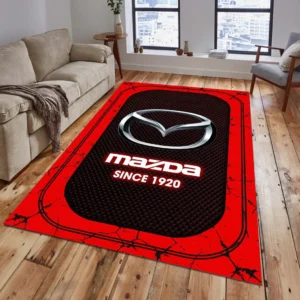 Mazda Teppich, Teppich Wohnzimmer Für Mazda Fan CAR15203142551 - Rot