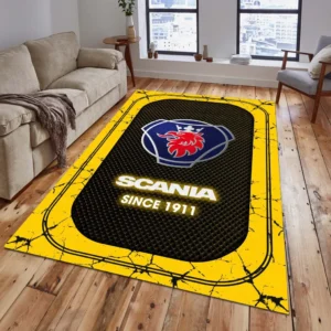 Scania Teppich, Teppich Wohnzimmer Für Scania Fan CAR15203142572 - Gelb