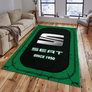 Seat Teppich, Teppich Wohnzimmer Für Seat Fan CAR15203142573 - Grün