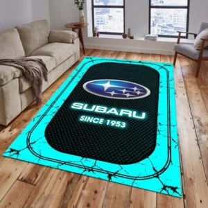 Subaru Teppich, Teppich Wohnzimmer Für Subaru Fan CAR15203142574 - Cyan