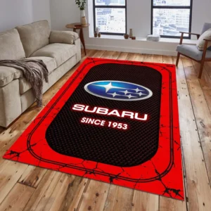 Subaru Teppich, Teppich Wohnzimmer Für Subaru Fan CAR15203142574 - Rot