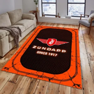 Zundapp Teppich, Teppich Wohnzimmer Für Zundapp Fan CAR15203142587 - Orange