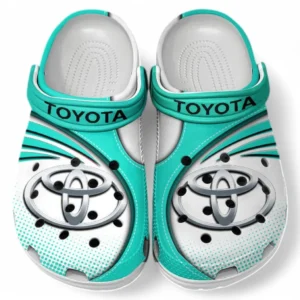 Toyota Crocs Sandalen für Herren Damen, Geschenk für Toyota Fan CAR181031525691 - Cyan