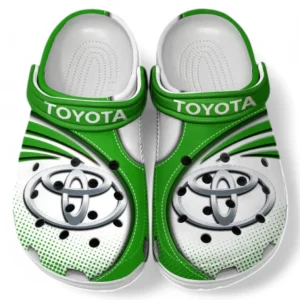 Toyota Crocs Sandalen für Herren Damen, Geschenk für Toyota Fan CAR181031525691 - Grün