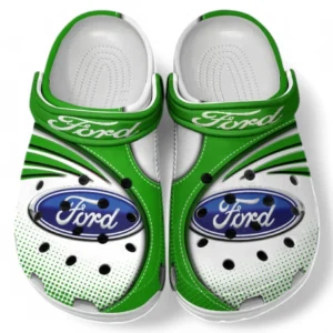 Ford Crocs Sandalen für Herren Damen, Geschenk für Ford Fan CAR181031525693 - Grün