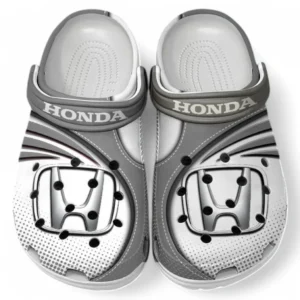 Honda Crocs Sandalen für Herren Damen, Geschenk für Honda Fan CAR181031525695 - Grau
