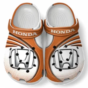 Honda Crocs Sandalen für Herren Damen, Geschenk für Honda Fan CAR181031525695 - Orange