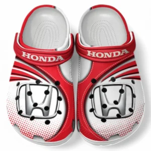 Honda Crocs Sandalen für Herren Damen, Geschenk für Honda Fan CAR181031525695 - Rot