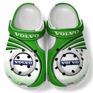 Volvo Crocs Sandalen für Herren Damen, Geschenk für Volvo Fan CAR181031525699 - Grün
