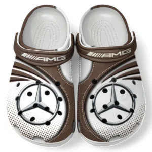 AMG Crocs Sandalen für Herren Damen, Geschenk für AMG Fan CAR181031525748 - Braun