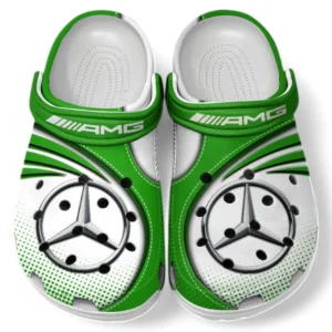 AMG Crocs Sandalen für Herren Damen, Geschenk für AMG Fan CAR181031525748 - Grün