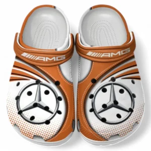 AMG Crocs Sandalen für Herren Damen, Geschenk für AMG Fan CAR181031525748 - Orange