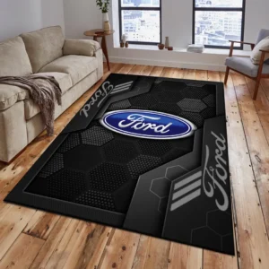Ford Teppich, Teppich Wohnzimmer Für Ford Fan CAR182031525001 - Grau