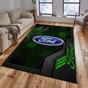 Ford Teppich, Teppich Wohnzimmer Für Ford Fan CAR182031525001 - Grün