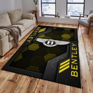 Bentley Teppich, Teppich Wohnzimmer Für Bentley Fan CAR182031525029 - Gelb
