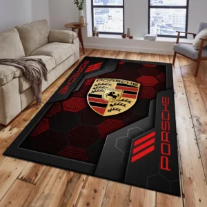 Porsche Teppich, Teppich Wohnzimmer Für Porsche Fan CAR182031525030 - Red