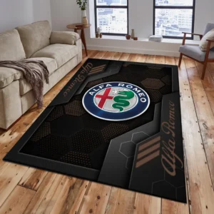 Alfa Romeo Teppich, Teppich Wohnzimmer Für Alfa Romeo Fan CAR182031525033 - Braun