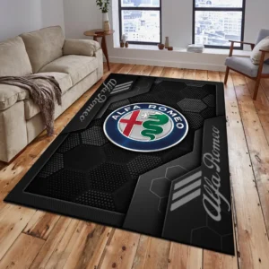 Alfa Romeo Teppich, Teppich Wohnzimmer Für Alfa Romeo Fan CAR182031525033 - Grau