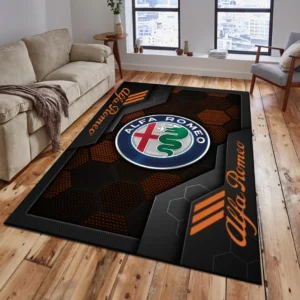 Alfa Romeo Teppich, Teppich Wohnzimmer Für Alfa Romeo Fan CAR182031525033 - Orange