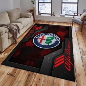 Alfa Romeo Teppich, Teppich Wohnzimmer Für Alfa Romeo Fan CAR182031525033 - Red