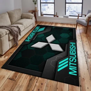 Mitsubishi Teppich, Teppich Wohnzimmer Für Mitsubishi Fan CAR182031525036 - Cyan