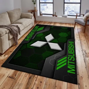 Mitsubishi Teppich, Teppich Wohnzimmer Für Mitsubishi Fan CAR182031525036 - Grün