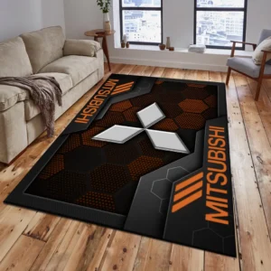 Mitsubishi Teppich, Teppich Wohnzimmer Für Mitsubishi Fan CAR182031525036 - Orange