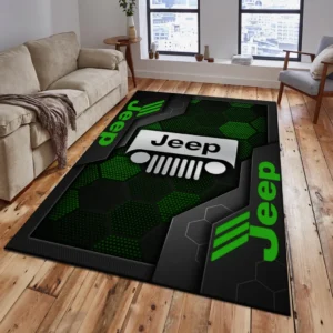Jeep Teppich, Teppich Wohnzimmer Für Jeep Fan CAR182031525041 - Grün