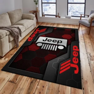 Jeep Teppich, Teppich Wohnzimmer Für Jeep Fan CAR182031525041 - Red