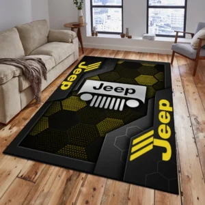 Jeep Teppich, Teppich Wohnzimmer Für Jeep Fan CAR182031525041 - Gelb