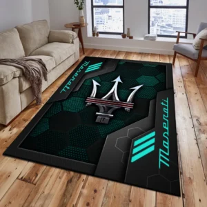 Maserati Teppich, Teppich Wohnzimmer Für Maserati Fan CAR182031525042 - Cyan