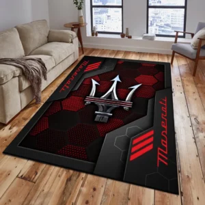 Maserati Teppich, Teppich Wohnzimmer Für Maserati Fan CAR182031525042 - Red