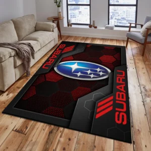 Subaru Teppich, Teppich Wohnzimmer Für Subaru Fan CAR182031525043 - Red