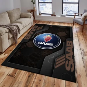 Saab Teppich, Teppich Wohnzimmer Für Saab Fan CAR182031525049 - Braun