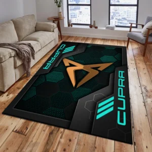 Cupra Teppich, Teppich Wohnzimmer Für Cupra Fan CAR182031525054 - Cyan
