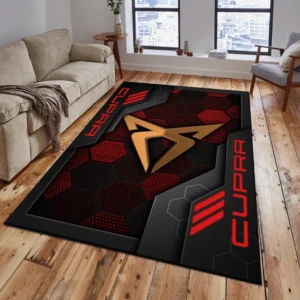 Cupra Teppich, Teppich Wohnzimmer Für Cupra Fan CAR182031525054 - Red
