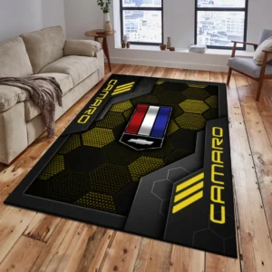 Chevrolet Camaro Teppich, Teppich Wohnzimmer Für Chevrolet Camaro Fan CAR182031525055 - Gelb